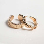 Load image into Gallery viewer, Croissant Dome Hoops