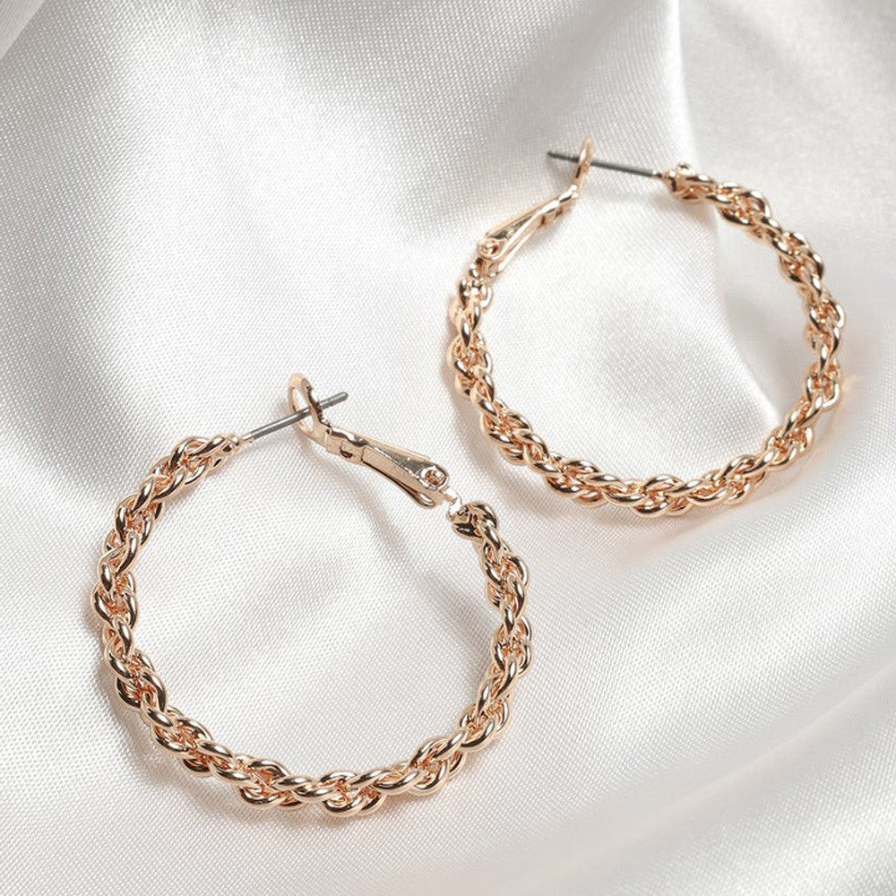 Les Textured Hoops
